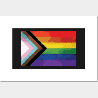 LGBTQ FLAG Posters and Art